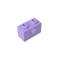 GDS-633 - Technic Brick 1 x 2 with Axle Hole Type 1 [+ Opening] and Bottom Pin