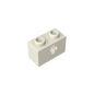 GDS-633 - Technic Brick 1 x 2 with Axle Hole Type 1 [+ Opening] and Bottom Pin