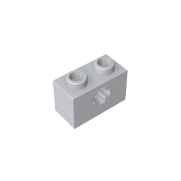 GDS-633 - Technic Brick 1 x 2 with Axle Hole Type 1 [+ Opening] and Bottom Pin