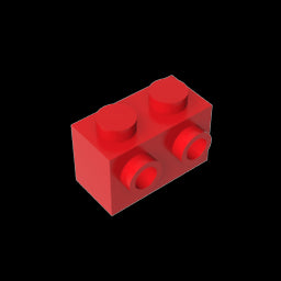 GDS-634 - Brick Special 1 x 2 with 2 Studs on 1 Side