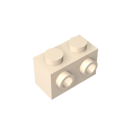GDS-634 - Brick Special 1 x 2 with 2 Studs on 1 Side