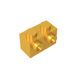 GDS-634 - Brick Special 1 x 2 with 2 Studs on 1 Side