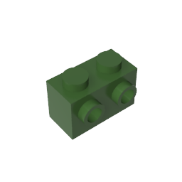 GDS-634 - Brick Special 1 x 2 with 2 Studs on 1 Side