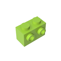 GDS-634 - Brick Special 1 x 2 with 2 Studs on 1 Side