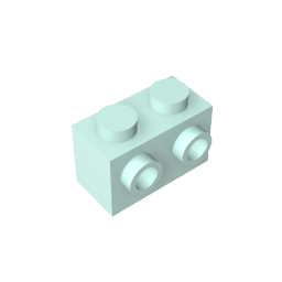 GDS-634 - Brick Special 1 x 2 with 2 Studs on 1 Side