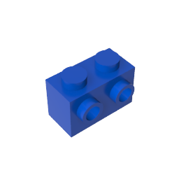 GDS-634 - Brick Special 1 x 2 with 2 Studs on 1 Side