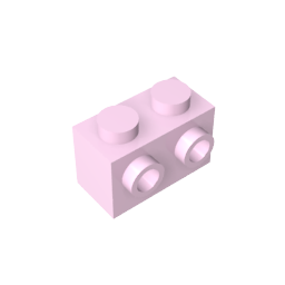 GDS-634 - Brick Special 1 x 2 with 2 Studs on 1 Side