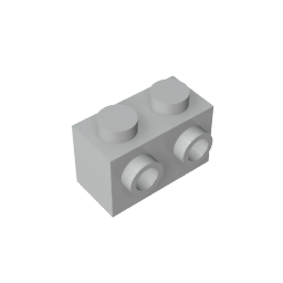 GDS-634 - Brick Special 1 x 2 with 2 Studs on 1 Side