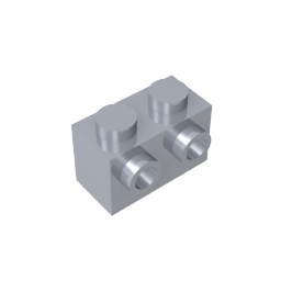 GDS-634 - Brick Special 1 x 2 with 2 Studs on 1 Side