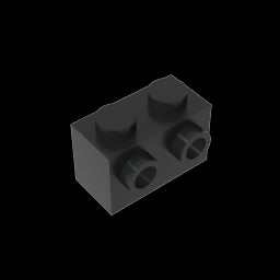 GDS-634 - Brick Special 1 x 2 with 2 Studs on 1 Side