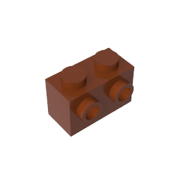 GDS-634 - Brick Special 1 x 2 with 2 Studs on 1 Side