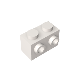GDS-634 - Brick Special 1 x 2 with 2 Studs on 1 Side