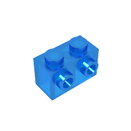GDS-634 - Brick Special 1 x 2 with 2 Studs on 1 Side