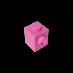GDS-635 - Brick Special 1 x 1 with Stud on 1 Side