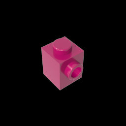 GDS-635 - Brick Special 1 x 1 with Stud on 1 Side