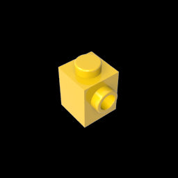 GDS-635 - Brick Special 1 x 1 with Stud on 1 Side