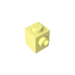GDS-635 - Brick Special 1 x 1 with Stud on 1 Side
