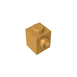 GDS-635 - Brick Special 1 x 1 with Stud on 1 Side