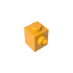GDS-635 - Brick Special 1 x 1 with Stud on 1 Side