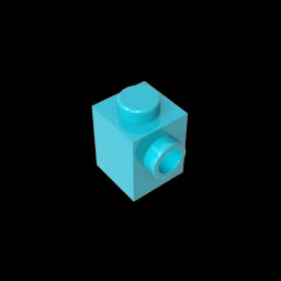 GDS-635 - Brick Special 1 x 1 with Stud on 1 Side