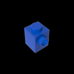 GDS-635 - Brick Special 1 x 1 with Stud on 1 Side