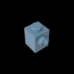 GDS-635 - Brick Special 1 x 1 with Stud on 1 Side