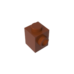 GDS-635 - Brick Special 1 x 1 with Stud on 1 Side