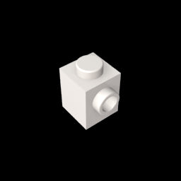 GDS-635 - Brick Special 1 x 1 with Stud on 1 Side