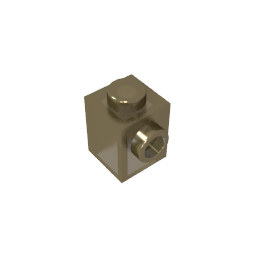 GDS-635 - Brick Special 1 x 1 with Stud on 1 Side