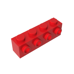 GDS-637 - Brick Special 1 x 4 with 4 Studs on One Side