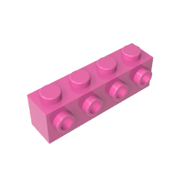 GDS-637 - Brick Special 1 x 4 with 4 Studs on One Side