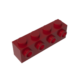 GDS-637 - Brick Special 1 x 4 with 4 Studs on One Side