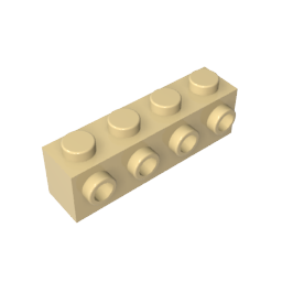 GDS-637 - Brick Special 1 x 4 with 4 Studs on One Side