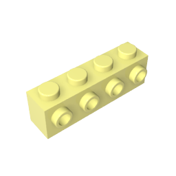 GDS-637 - Brick Special 1 x 4 with 4 Studs on One Side