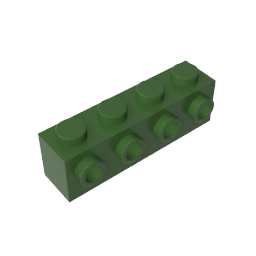 GDS-637 - Brick Special 1 x 4 with 4 Studs on One Side