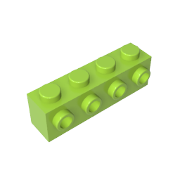 GDS-637 - Brick Special 1 x 4 with 4 Studs on One Side