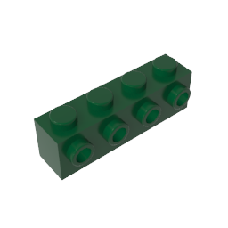 GDS-637 - Brick Special 1 x 4 with 4 Studs on One Side