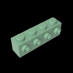 GDS-637 - Brick Special 1 x 4 with 4 Studs on One Side