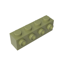 GDS-637 - Brick Special 1 x 4 with 4 Studs on One Side