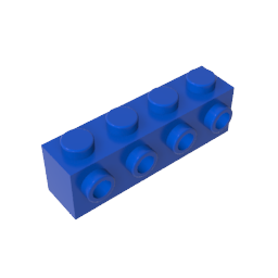 GDS-637 - Brick Special 1 x 4 with 4 Studs on One Side