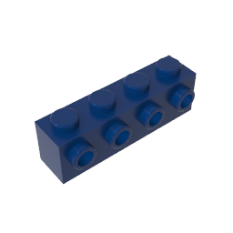 GDS-637 - Brick Special 1 x 4 with 4 Studs on One Side