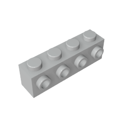GDS-637 - Brick Special 1 x 4 with 4 Studs on One Side