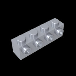 GDS-637 - Brick Special 1 x 4 with 4 Studs on One Side