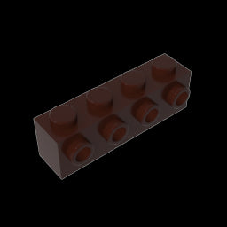 GDS-637 - Brick Special 1 x 4 with 4 Studs on One Side