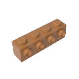 GDS-637 - Brick Special 1 x 4 with 4 Studs on One Side