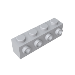 GDS-637 - Brick Special 1 x 4 with 4 Studs on One Side