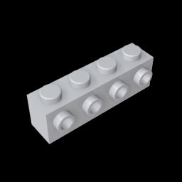 GDS-637 - Brick Special 1 x 4 with 4 Studs on One Side