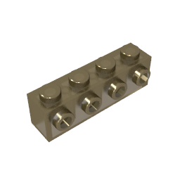 GDS-637 - Brick Special 1 x 4 with 4 Studs on One Side