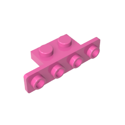 GDS-638 - Bracket 1 x 2 - 1 x 4 [Rounded Corners]