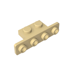 GDS-638 - Bracket 1 x 2 - 1 x 4 [Rounded Corners]